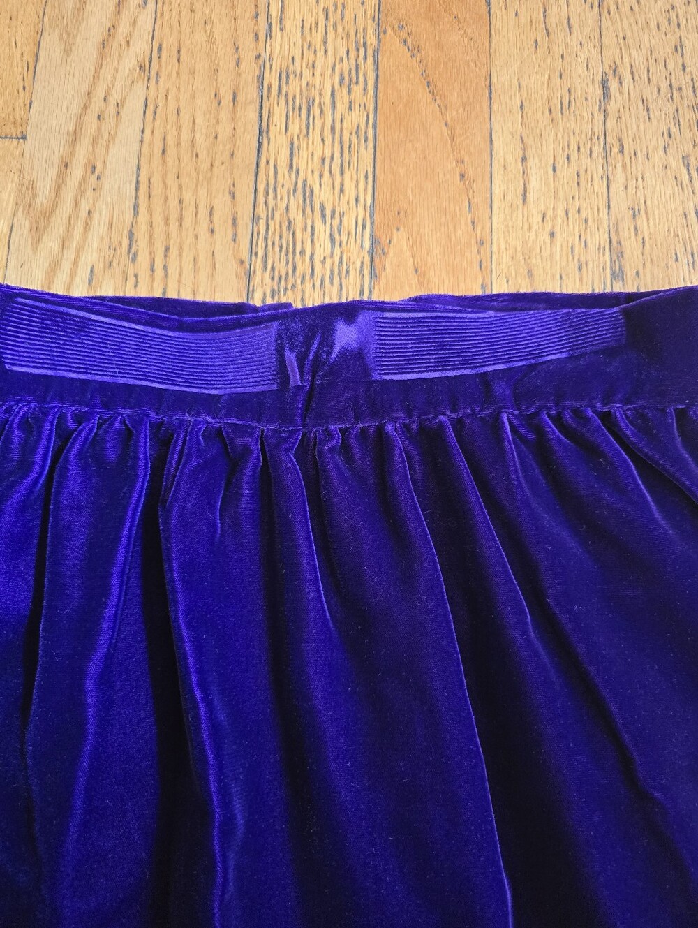 70s Vintage Boho Velvet Bolero and Mini Skirt Set - Picture 15 of 16